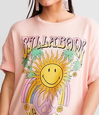 True Boy Smiley Oversized T-Shirt