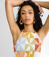 Feels Like Summer Cropped Tank Top