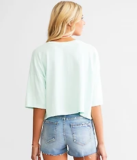 Good Tides Cropped T-Shirt