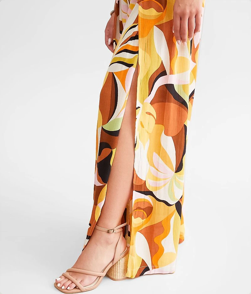 Split Spirit Wide Leg Pant