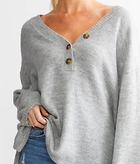 Sol Chasing Henley Sweater