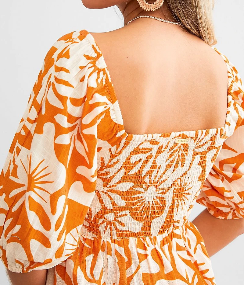 Paradise Cove Twisted Midi Dress