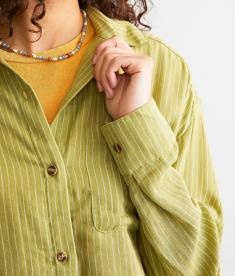Right On Striped Shirt