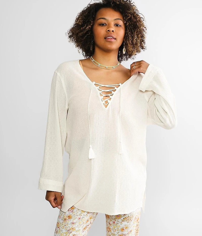 Blue Skies Tunic Top