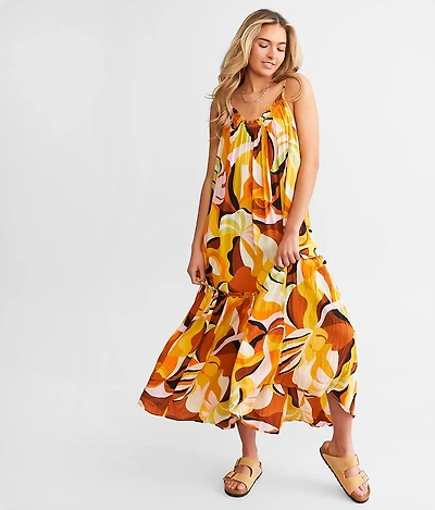 Sun Follower Midi Dress