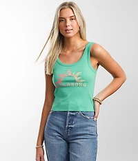 Sun Lover Cropped Tank Top