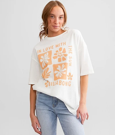 Love With The Sun Oversized T-Shirt