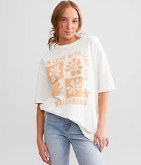 Love With The Sun Oversized T-Shirt
