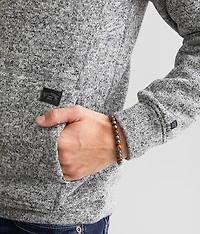 Roam Hooded Henley Sweatshirt