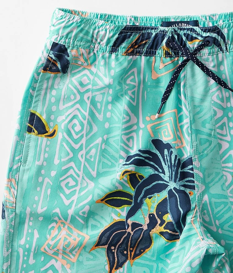 Boys - Sundays Layback Stretch Swim Trunks