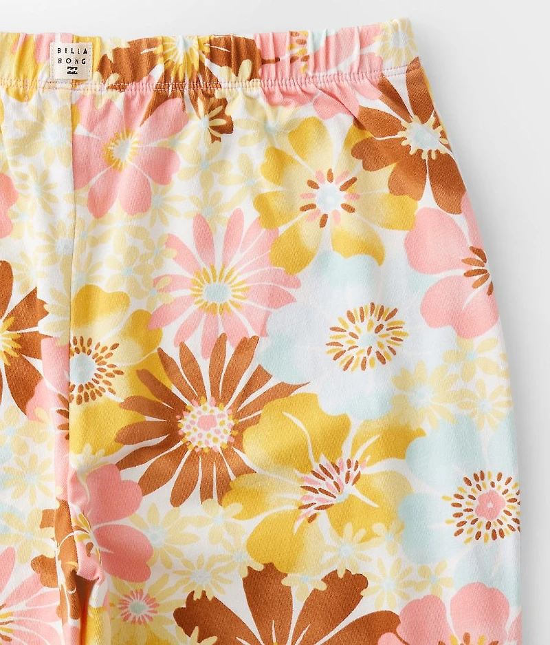 Girls - Flower Power Cropped Flare Pant