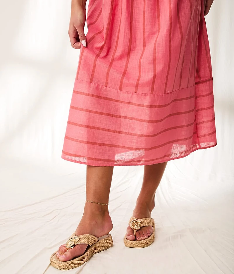 Resort Edit - Striped Midi Dress