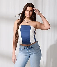 Striped Tube Top
