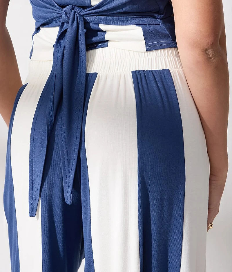 Striped Wide Leg Pant