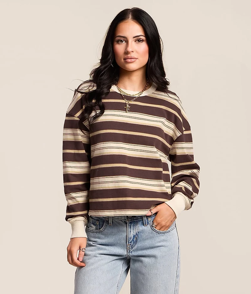 Brushed Stripe Top