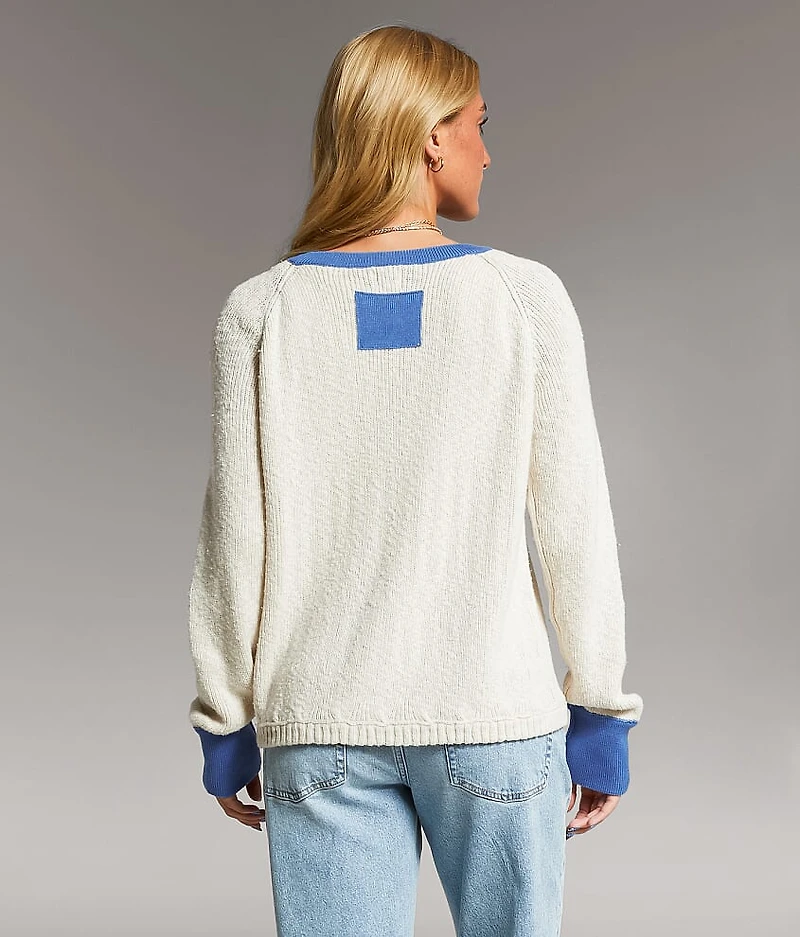 Open Weave Cardigan Sweater