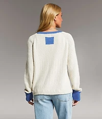 Open Weave Cardigan Sweater