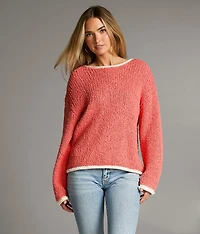 Crochet Chenille Sweater