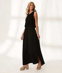 Resort Edit - Layered Sweater Maxi Dress