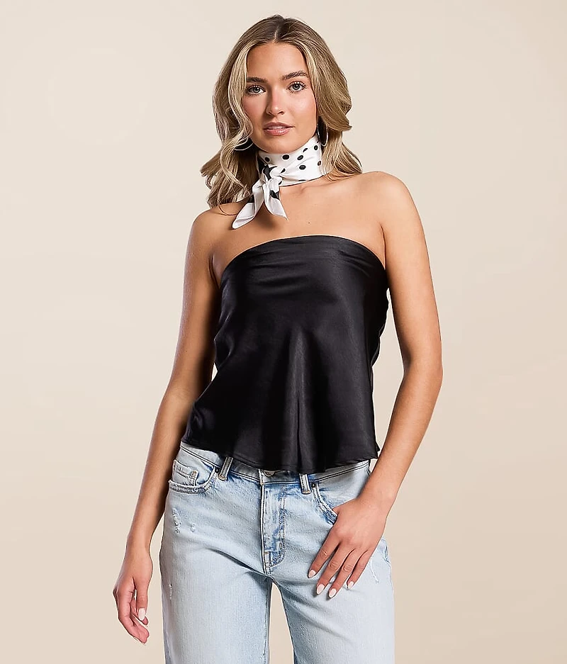 Satin Tube Top