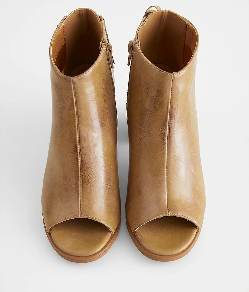 Shayla Open Toe Ankle Boot