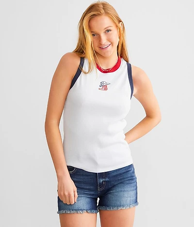Cowboy Hat & Boot Ringer Tank Top