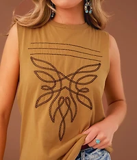 Boot Stitch Tank Top