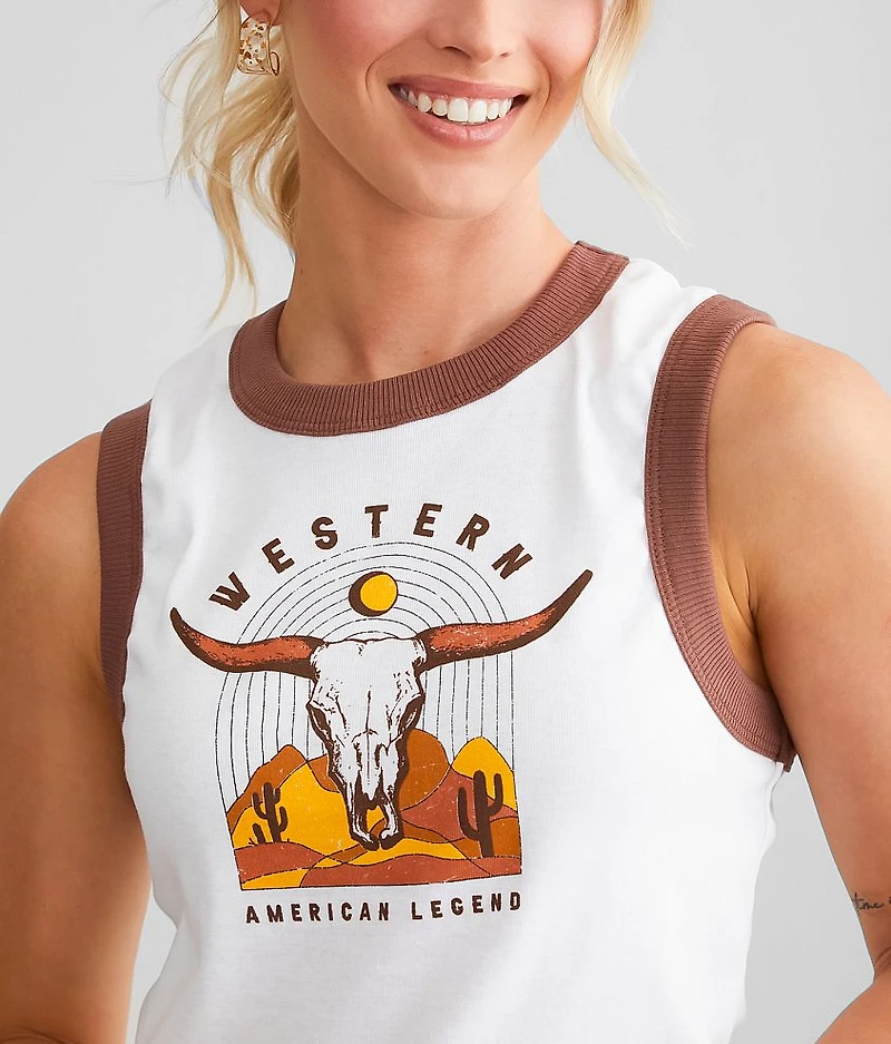 Western American Tank Top