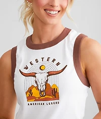 Western American Tank Top