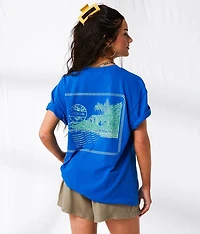 Seaside Beach Oversized T-Shirt