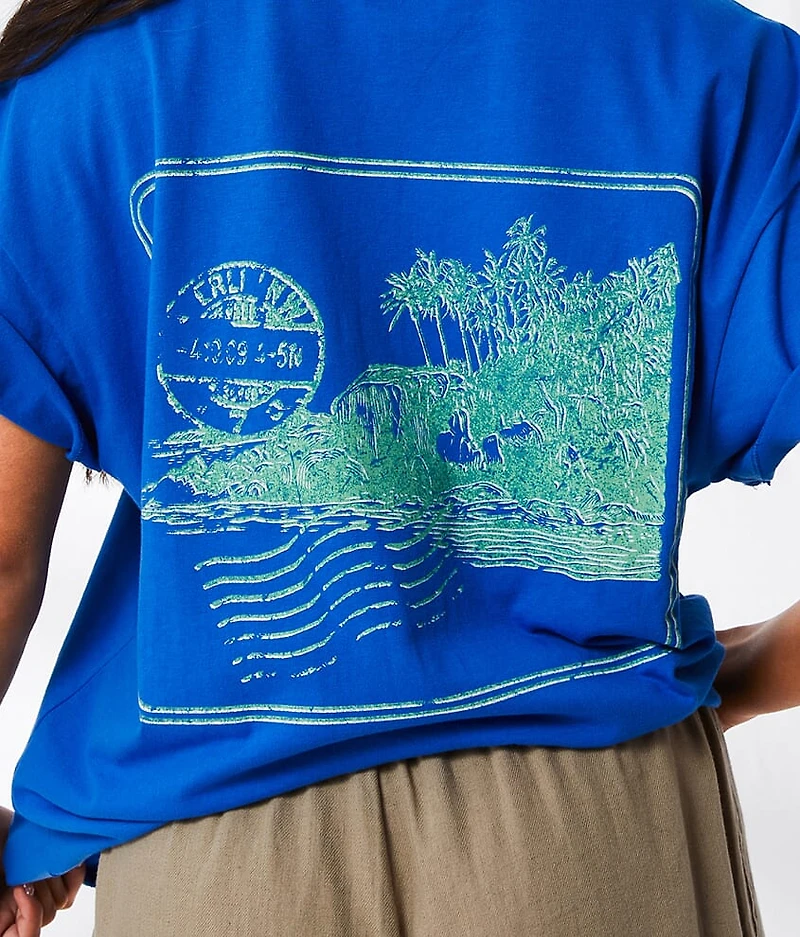 Seaside Beach Oversized T-Shirt