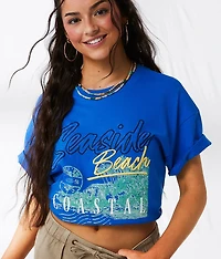 Seaside Beach Oversized T-Shirt