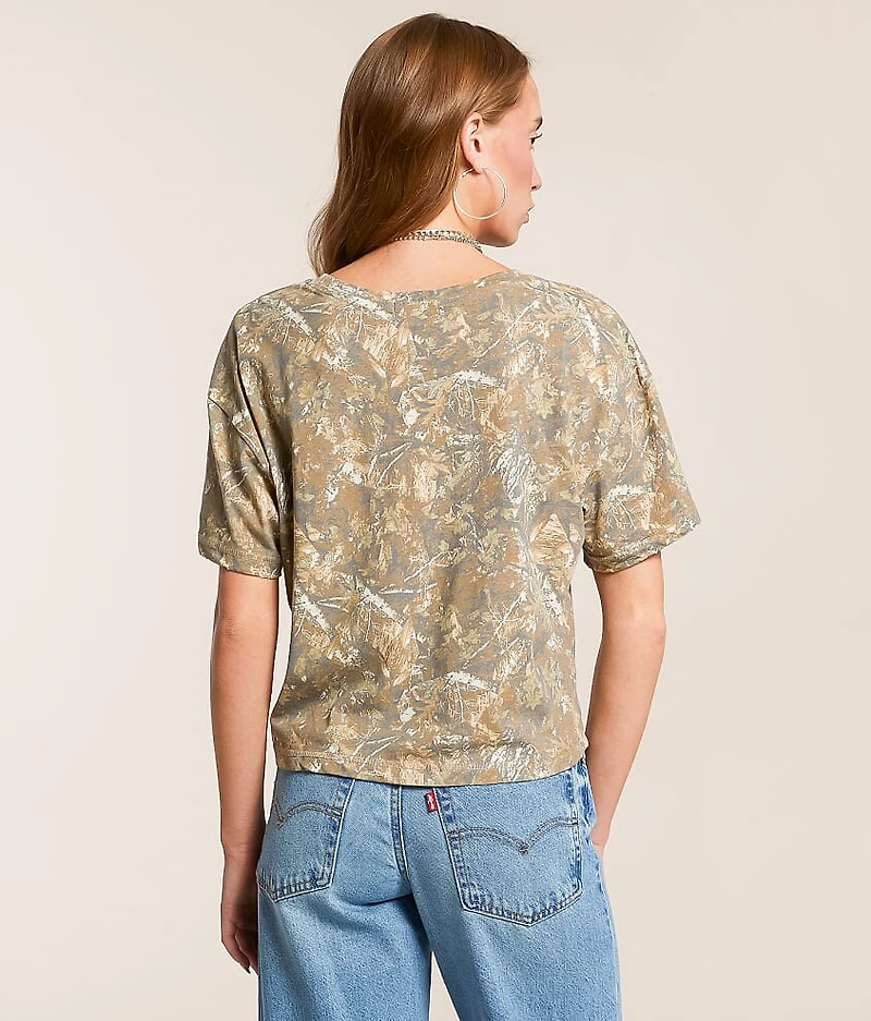 98 Camo Cropped T-Shirt