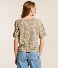 98 Camo Cropped T-Shirt