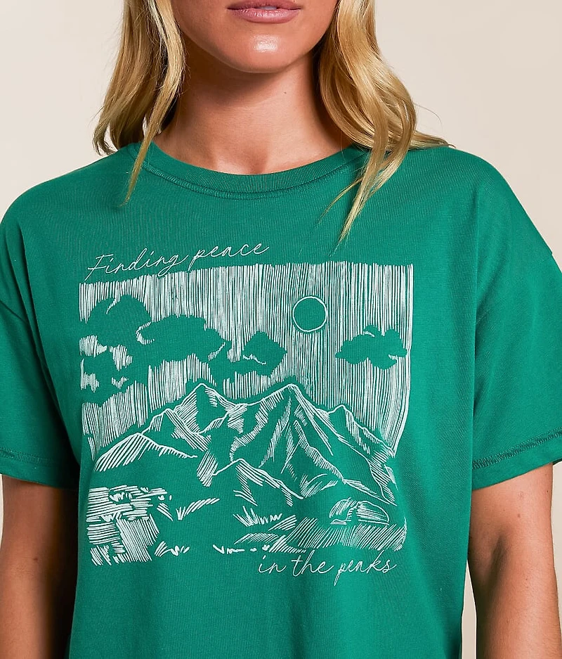 Finding Peace The Peaks T-Shirt