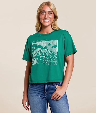 Finding Peace The Peaks T-Shirt