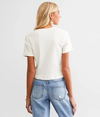 Van Gogh Cropped T-Shirt