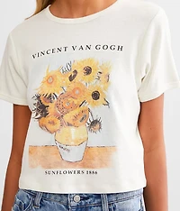 Van Gogh Cropped T-Shirt