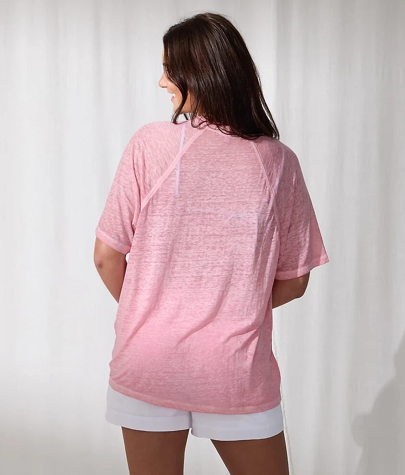Zuma Beach Oversized Burnout T-Shirt