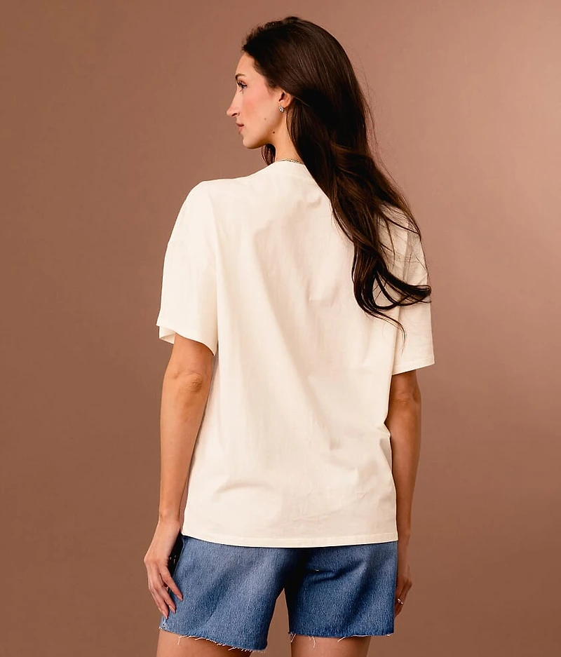 Floral Steer Oversized T-Shirt