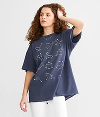 Astrology Sign Oversized T-Shirt