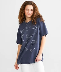 Astrology Sign Oversized T-Shirt