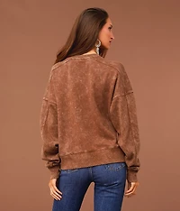 Giddy Up Camo Pullover