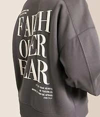 Faith Over Fear Pullover