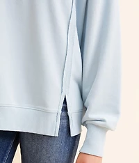 Raw Edge Pullover