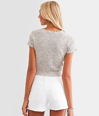 Floral Cropped Top