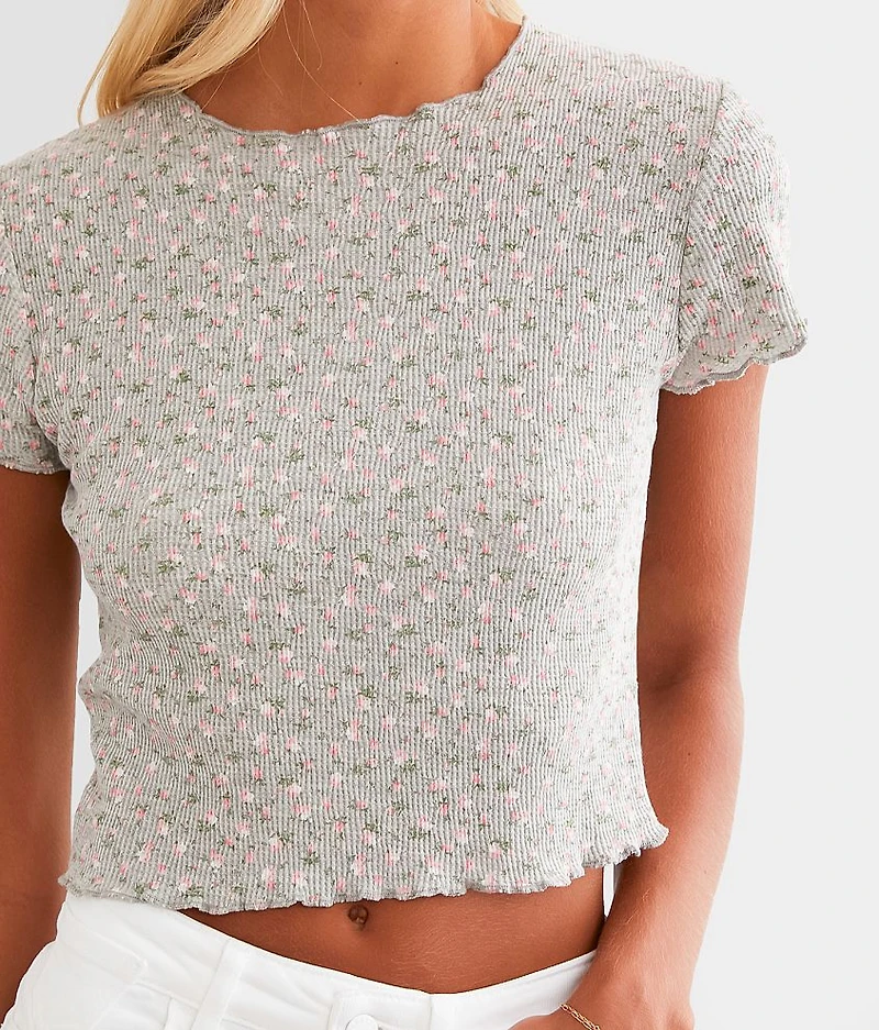 Floral Cropped Top