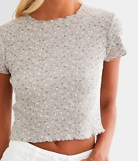 Floral Cropped Top