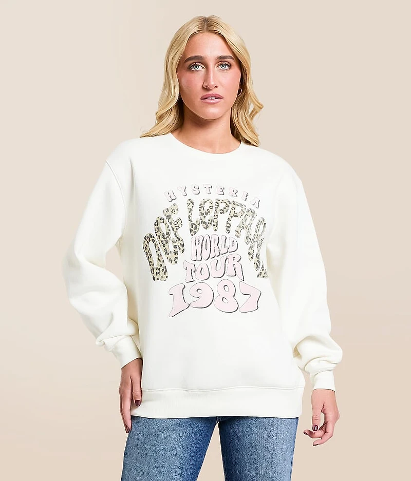 Def Leppard Oversized Band Pullover