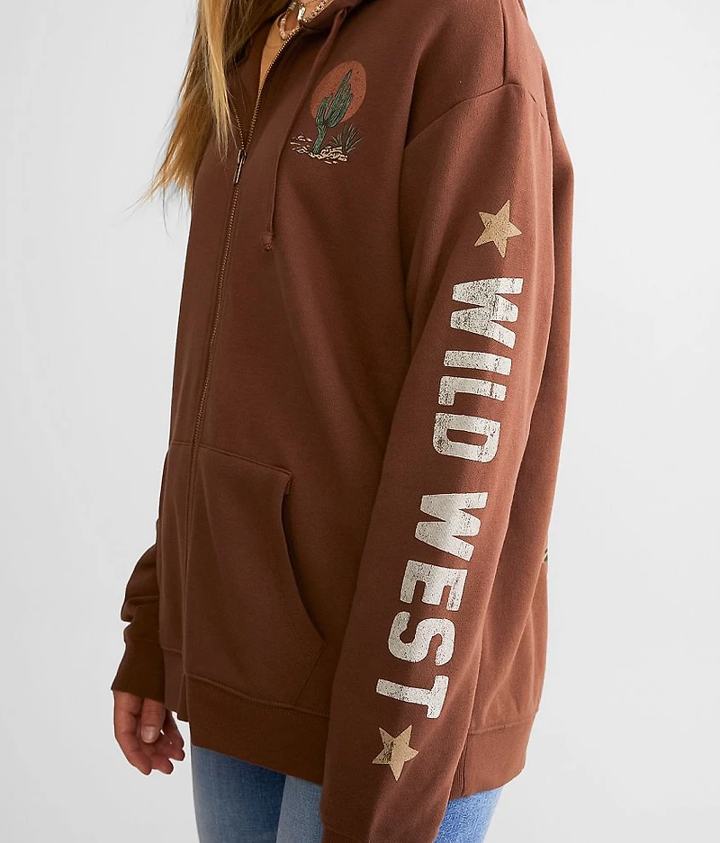 Wander The West Oversized Hoodie